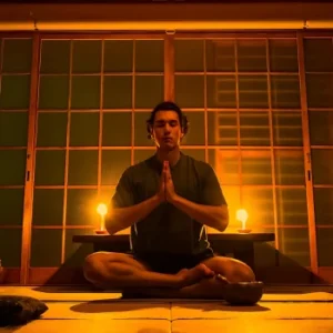 Tenzin guiding meditation